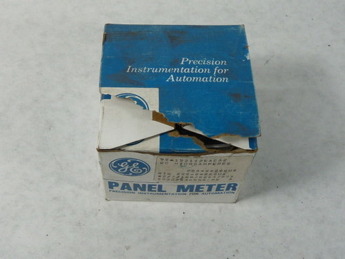 General Electric 50-152112EAEA2 Panel Meter Type DW-91 200-0-200 DCMA ! NEW !