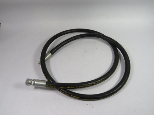 Parker 451TC-8 82" Long Hydraulic Hose 21mPa 3000PSI 1/2" NPT USED