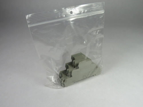 Allen-Bradley 1492-EBTF3 Terminal Block End Plate Lot of 8 GREY USED