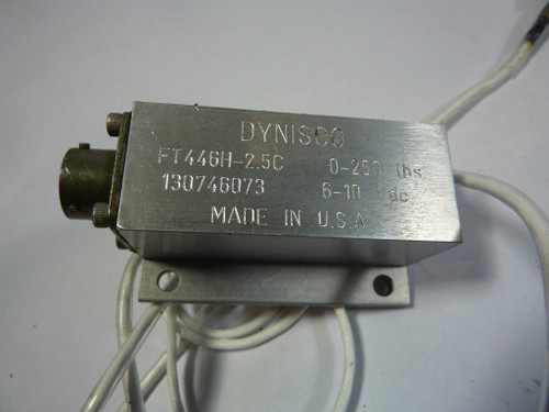 Dynisco FT446H-2.5C Pressure Transducer USED