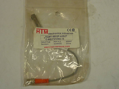 HTM Inductive Photoelectronic Sensor EQM1-8802P-A3S2T !
