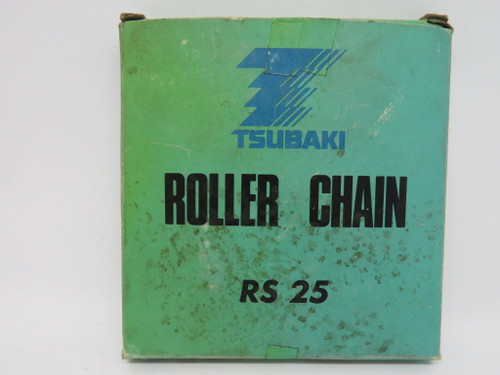 Tsubaki RS-25 Roller Chain 10 Feet 480 Links *Damaged Box* NEW