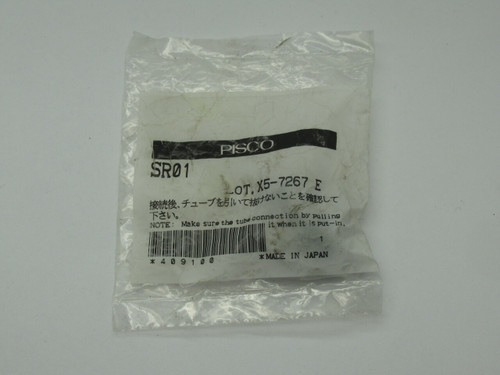 Pisco SR01 Pneumatic Muffler G 1/8" B *STAINED BAG* NWB