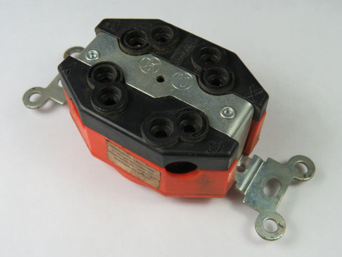 Leviton 71420-IG Locking Receptacle 20A 125/250V 4W 3-Pole USED