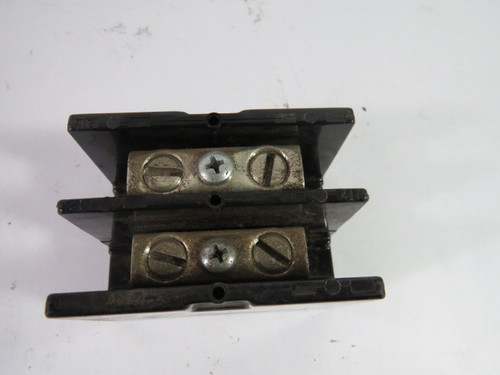 Marathon 1422121 Panel Mount Terminal Block 2-Pole 600V 150A USED