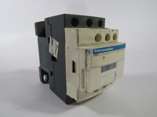 Telemecanique LC1D09F7 Contactor 110V 50/60HZ USED