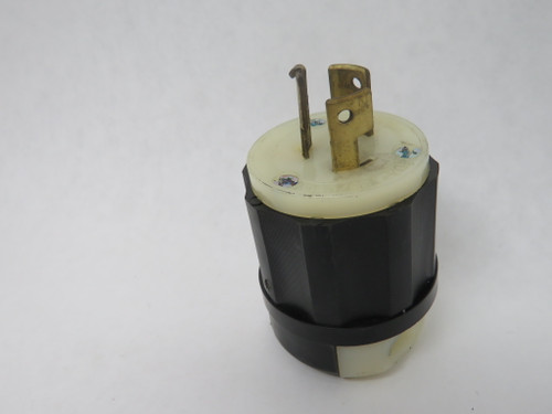 Leviton 2361 Industrial Locking Plug 20A 125/250V 3W 3P USED