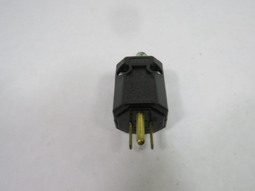 Leviton 5266N Industrial Plug 15A 125V 3W 2P USED