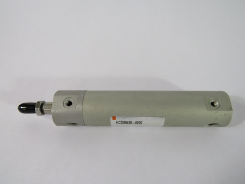 SMC NCGKBN20-0200 Cylinder 3/4" Bore Non-Rotate USED