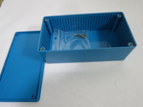 Hammond 1591DBU Blue Plastic Enclosure 5.90X3.20X1.80" USED