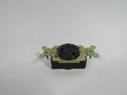 General Electric GL0530 Twist Lock Receptacle 30A 125VAC 3W 2P USED