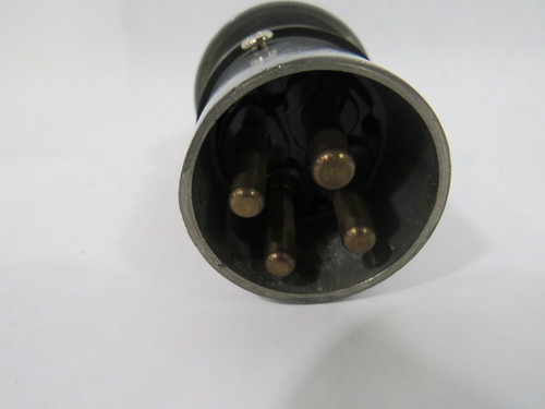 Russellstoll 3760 Plug 30A@250V 20A@600VAC 3W 4P USED