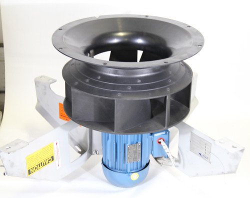 Continental Fan TNC450 Cabinet Cooling Fan 2HP 1750RPM 145T 5000 cfm USED