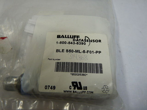 Balluff BLES50-ML-5-F01-PP Photoelectric Sensor ! NEW !