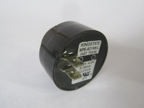 Kingstate KPE-821AN-L Fast Pulse Buzzer Alarm 60~250V AC/DC 5~35mA USED