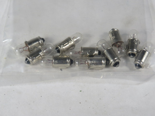 Haskellite 3799 Miniature Indicator Bulb BA7S Base 6V 0.2A 1.2W 10-Pack ! NEW !