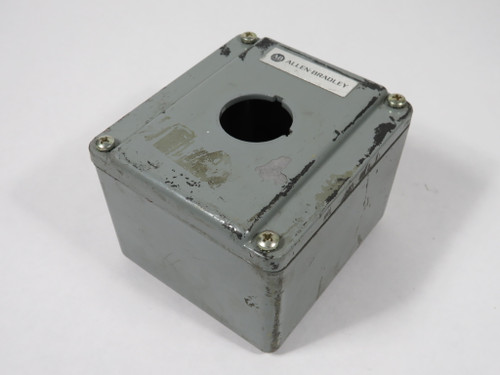 Allen-Bradley 800T-1TZ 30mm Push Button Enclosure COSMETIC DAMAGE USED