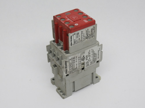 Allen-Bradley 100S-C12D05BC Safety Contactor 110/120V 50/60Hz 12A 3NO USED