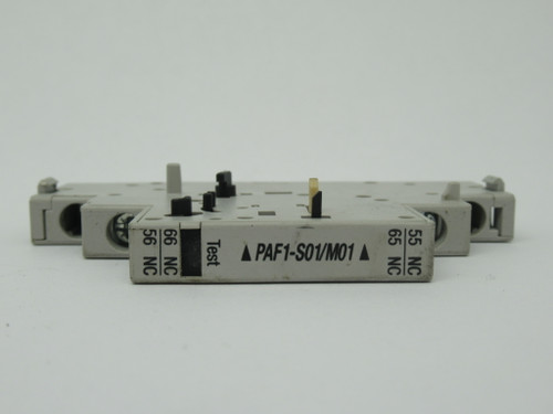 Sprecher + Schuh KT7-PAF1-S01/M01 Side Mount Trip Contact 2P NC 600V 10A USED