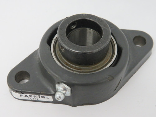 Timken Fafnir VCJT1 Flange Mounted Bearing 1"ID 2 Bolt Cast Iron *COS WEAR* USED