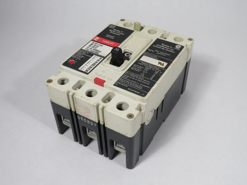 Cutler-Hammer HMCP030H1C Circuit Breaker 3-Pole 30A 600VAC Broken Edge USED