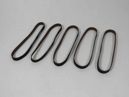 Mitsuboshi 100S2M360 Timing Belt 180T 360mm L 10mm W 2mm Pitch Lot of 5 NOP