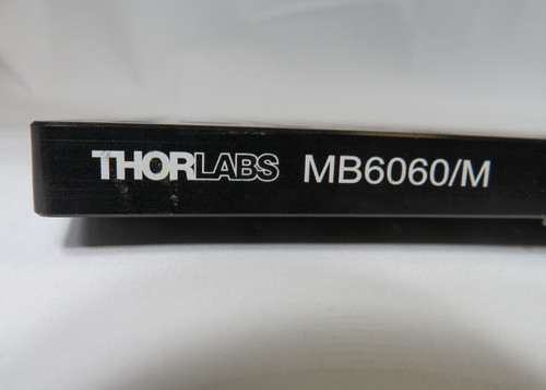 Thorlabs MB6060/M Aluminum Breadboard 600x600x12.7mm M6 Taps USED
