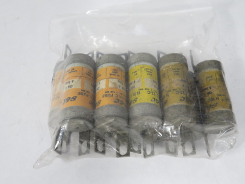 GEC CIA-6 Bolt On Fuse 6A 460V *CLOSED HOLE* Lot of 10 USED