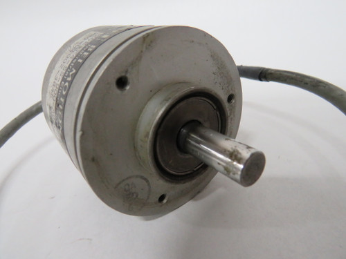 BEI H25E-F4-SS-900-ABZC-7406R-LED-EC18-S Incremental Encoder Servo Mount USED