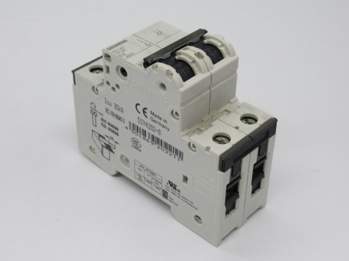 Siemens 5SY4202-8 Mini Circuit Breaker 2A 400V 2-Pole *DAMAGED BOX* NEW