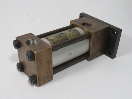 Numatics F1AK01I1D-AAA0 Air Cylinder 1-1/2" Bore 1-1/2" Stroke USED