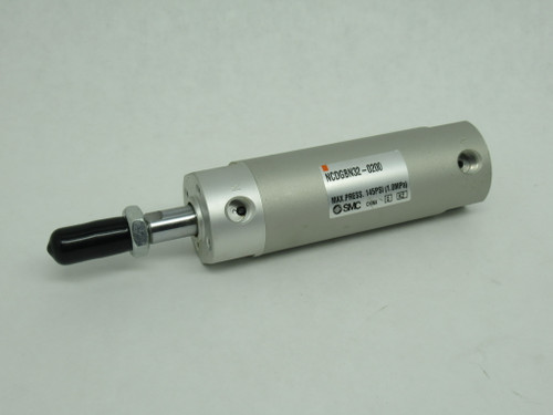 SMC NCDGBN32-0200 Air Cylinder 1-1/4" Bore 2" Stroke 145 psi SHELF WEAR NOP