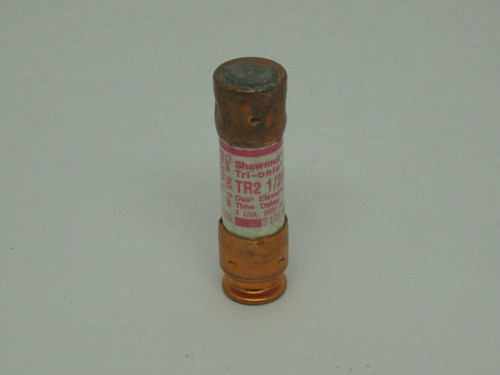 Gould Shawmut TR2-1/2R Trionic Dual Element Fuse 2-1/2A 250VAC *LOT OF 10* USED