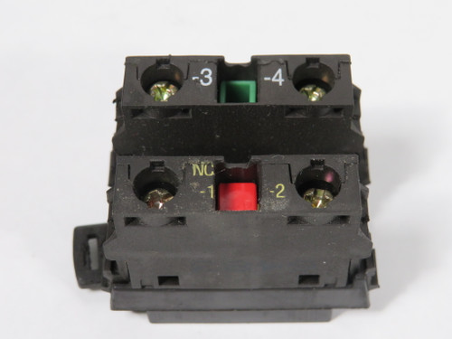 ABB KCBH-11 Contact Block and Holder Assembly 690V 10A 1NO 1NC USED