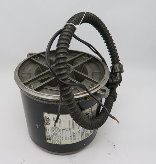 Emerson S63YZSPK-6102 AC Motor 1/8HP 1725RPM 115V 1Ph 2.8A 60Hz LABEL DMG USED