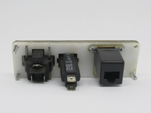 GracePort P-R2-H3R3 Ethernet Panel Interface Connector 120VAC 3A NO HOUSING USED