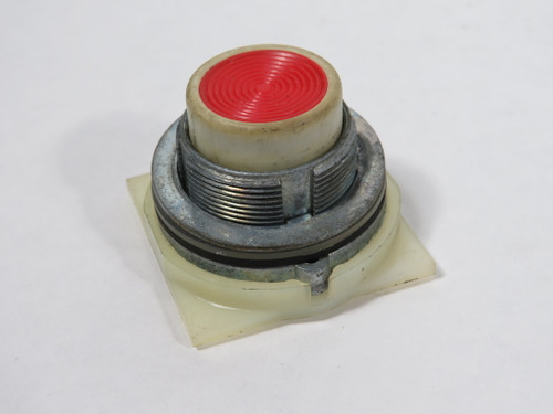 Square D 9001-KR1R Push Button Operator Head Red Cap USED