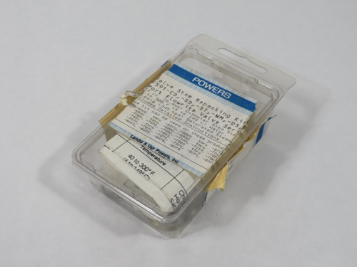 Powers 591-501 Valve Stem Repacking Kit MISSING PIECES NEW