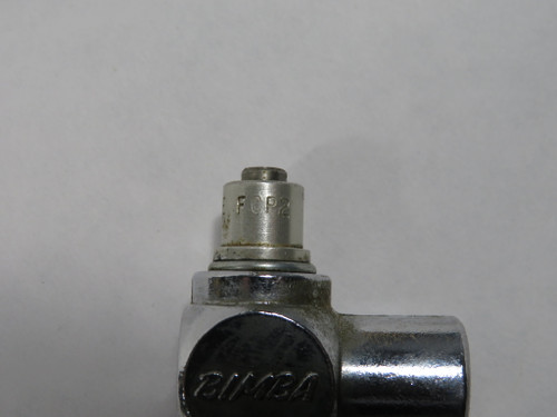 Bimba FCP2 Flow Control Valve 1/8" NPT 150 psi USED