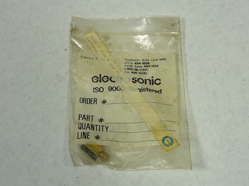 Electro Sonic Inc 30-110-0 D-Sub Plug 9-Pin NWB