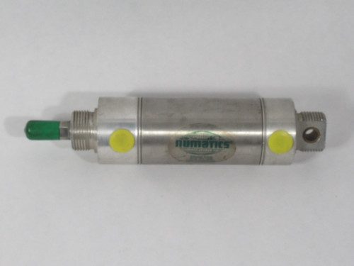 Numatics 2000D02-02A-03 Air Cylinder 2" Bore 2" Stroke Rear Pivot USED