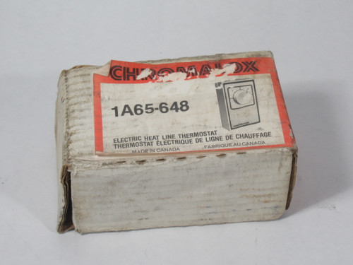 Chromalox 1A65-648 Electric Heat Line Thermostat 5-30C Range 22A DAMAGED BOX NEW