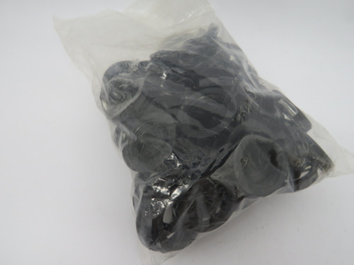 Heyco 3275 Plastic Black 3/4" NPT Conduit Locknut Lot of 75 USED