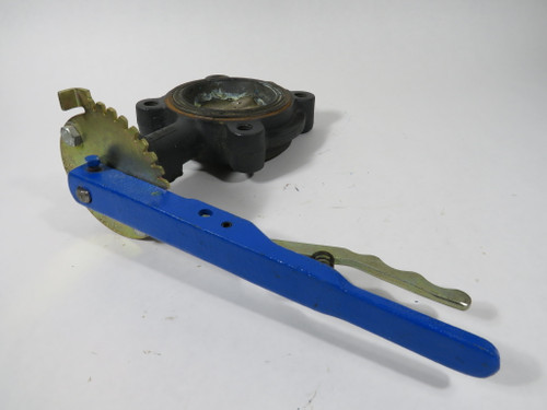 Nibco LD-3010-3 Lug-Style Butterfly Valve 3" Ductile Iron Body C/W Handle USED