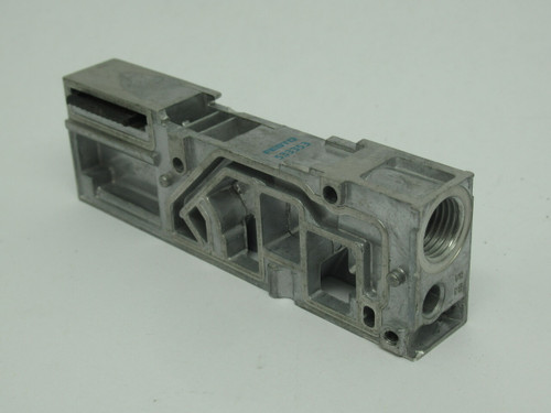 Festo 533353 VMPA1-FB-SPU Supply Plate for Flat Plate Silencer USED