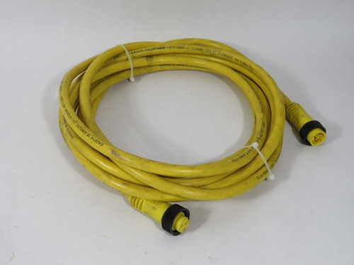 Woodhead 113020A01F150 Female/Male Cordset 3-Pin 600V 13A 15' Length USED