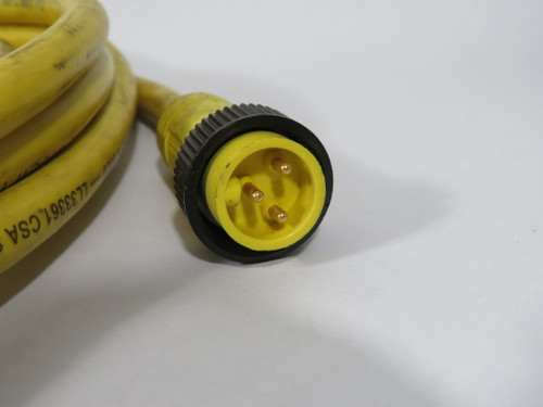 Woodhead 113020A01F150 Female/Male Cordset 3-Pin 600V 13A 15' Length USED