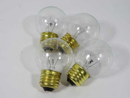 Stanpro 50649 Incandescent Bulb 2019E G16.5 130V 25W Clear Lot of 4 NEW