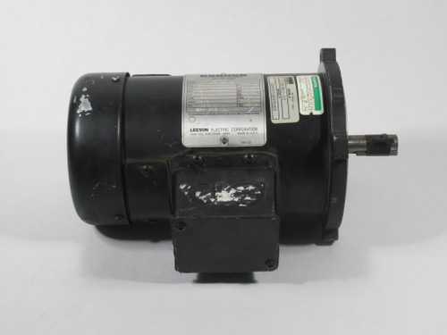 Leeson C42D28FC3A 1/2HP 2500RPM 90V LSS56C TEFC 5A USED