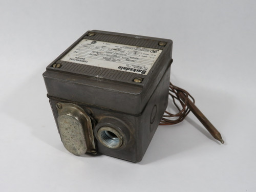 Barksdale T2H-H251 Remote Mount Temperature Switch 50-250°F 10-121°C USED
